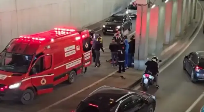 حادث مروع في طنجة ينقل شابين إلى المستشفى