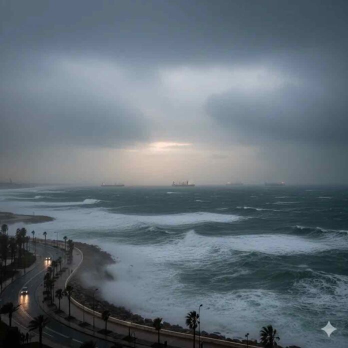 طقس البوغاز: رياح عاتية وضباب كثيف يلف عروس الشمال