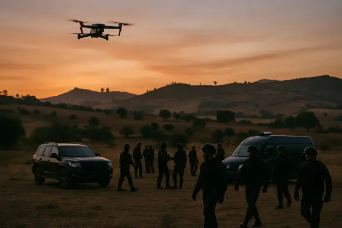 تفكيك شبكة تهريب مخدرات بطائرات مسيرة في خميس أنجرة